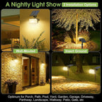 102 LED Solar Spot Lights Outdoor Waterproof IP65, Adjustable Landscape - Image 5
