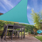 E&K Sunrise 21' x 21' x 21' Sun Shade Sail Triangle Canopy Shade Cover UV Block - Image 7