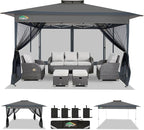COBIZI 13x13 FT Pop up Gazebo on Clearance by COBIZI