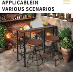 LOKKHAN Vintage Industrial Barstools - Image 6