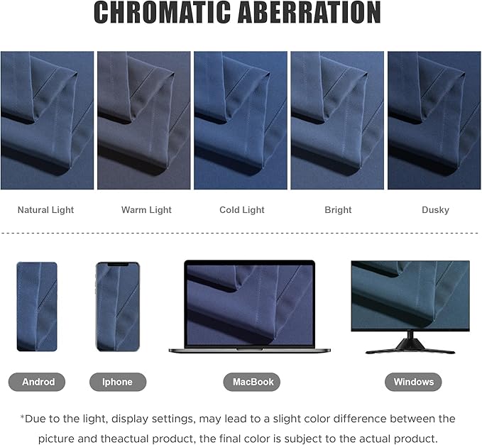 BONZER Outdoor Curtains for Patio Water Resistant Heavy Privacy Light Filtering - Image 5
