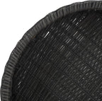 SAFAVIEH Couture Collection Anguilla Dark Grey Faux Wicker Indoor/Outdoor - Image 6
