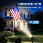 Solar Lights Outdoor Waterproof IP65, Super Bright LED - Image 2