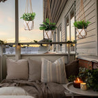 YIBOT Macrame Plant Hanger Indoor Set of 2 - Image 7