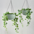 WOUSIWER 13 inch 2 Pack Large Hanging Planters - Image 6