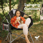 Oversized Hammock Camping Chairs, Folding Swing Chair - Image 8