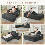 5-In-1 Oversized Chaise Lounge Chair Indoor - Image 5