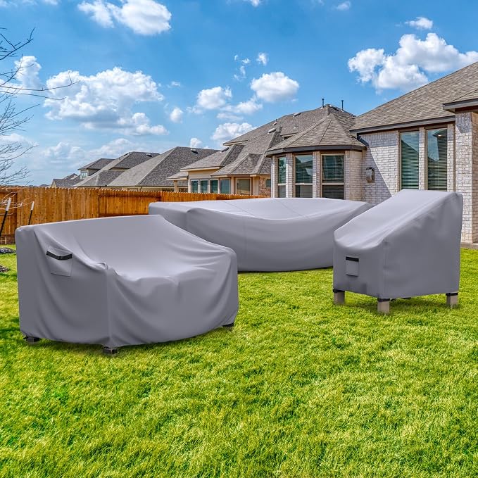 Patio Furniture Set Cover Waterproof, Heavy Duty Furniture Covers - Image 7