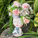 Face Plant Pots Head Planters - Image 6
