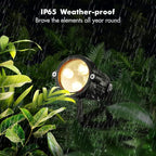 LemonBest Landscape Lighting - 6W RGB Color Changing Halloween Landscape Lights - Image 4