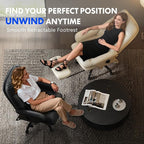 FLEXISPOT Luno 2-in-1 Chaise Lounge Chair Indoor - Image 5