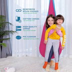 OUTREE Kids Pod Swing Seat, Cotton Child Hammock Swing Chair, Sensory Swing - Image 3