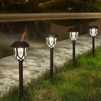 EXCMARK 10 Pack Solar Lights Outdoor Decorative Garden Yard Lights - Image 3