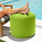 Jaxx Spring Indoor/Outdoor Bean Bag Pouf Ottoman - Image 2