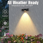 Solar LED Wall Light, RGB Color Changing Spotlight - Image 3