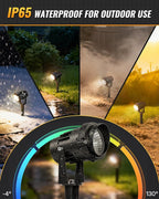 6W 700LM Low Voltage Landscape Lighting, 12V AC/DC 3000K Warm White LED Low - Image 5