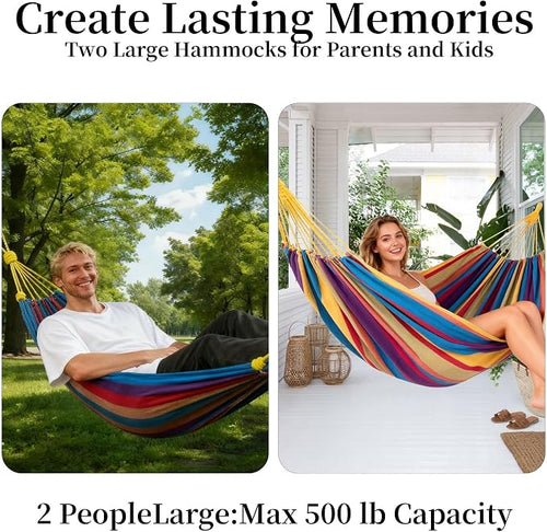 2Pack Hammocks |Camping Hammock | Portable Outdoor Hammock Set | - Image 2