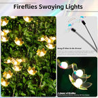 Solar Lights Outdoor, Solar Firefly Swaying Light - Image 2