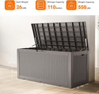ROJIK Outdoor Storage Housing Deck Box - Image 5