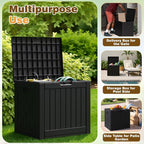 Flamaker Resin Deck Box 40 Gallon Waterproof Outdoor Indoor Storage Box - Image 5