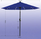 ABCCANOPY Durable Solar Led Patio Umbrellas - Image 2