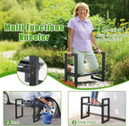 Garden Kneeler and Seat, 12.7" Wide Folding Heavy Duty Gardening Bench - Image 6