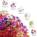 AGIRL 24 Bundles Artificial Flowers - Image 3