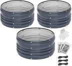 WORKPRO 3Pcs 2x2x1ft Galvanized Raised Garden Bed Set, Rust & Corrosion - Image 8