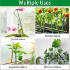 Extendable Plant Stakes, Length Scalable from 17.9IN to 42.3IN Plant Support - Image 5