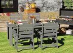 GREENVINES Outdoor Dining Chairs Set of 2 | HDPE | Patio Chair | All-Weather | - Image 3