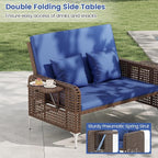 Tangkula Patio Rattan Daybed - Image 8