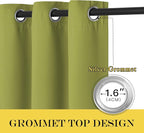 NICETOWN Blackout Doorway Curtain Drape 78 inch Long - Image 6