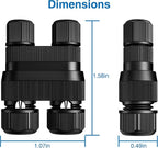 SUNVIE Fastlock2 Low Voltage Wire Connector Landscape Lighting Connectors 12-18 - Image 6