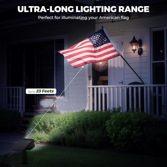 Kingsyard Solar Color Changing Lights 8 Colors, USB & Solar Powered Solar - Image 6