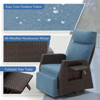 Adjustable Outdoor Recliner Chair - Image 6