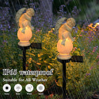 Solar Garden Angel Lights, Waterproof Outdoor Garden Angels Statue Decorations - Image 5