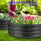 Round Galvanized Steel Fire Ring/Fir Pit - Image 6