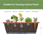 YBING Vertical Garden Bed 5 Tier Vertical Raised Garden Planter Standing Herb - Image 4