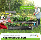 Quictent Raised Garden Bed Galvanized Raised Beds - Image 4