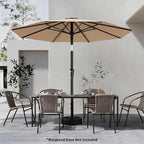 AreShark 9 FT Patio Umbrella for Outdoor, Outdoor Umbrella - Image 6