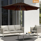 Ayge 9FT Large Outdoor Patio Umbrella Market Table Umbrella-UV Resistant - Image 5