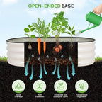 Galvanized Raised Garden Bed Outdoor - Image 5