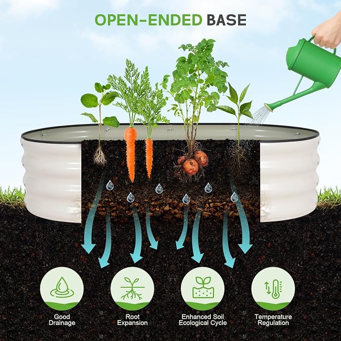 Galvanized Raised Garden Bed - Image 5