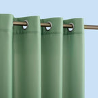 Sun Zero Marina Indoor/Outdoor UV Protectant Energy Efficient Grommet Curtain - Image 2