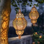 Solar Lanterns Outdoor Waterproof, Hanging Solar Lantern Garden Decor, - Image 6