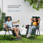 Nestl Zero Gravity Chairs Set of 4, Patio Lounge Chair Outdoor - Image 9
