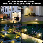 3 Brightness Modes Solar Outdoor Lights, 360 Degree Adjustable Lighting Angle - Image 7