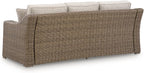 Signature Design by Ashley Carmel Bay Casual Outdoor Sofa - Image 4
