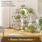 Tikea Hexagonal Plant Stand Indoor Plant Stand - Image 2
