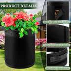 3 Pack 10 Gallon 360° Visibility Potato Grow Bags - Image 4